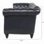 Canapé Chesterfield 84,65 po.-824275095
