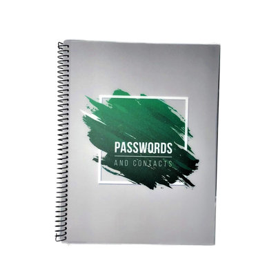Large Password Keeper Notebook