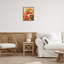«Hello Fall Rainbow Pumpkins», art mural sur toile par Mardell Schuster-2110406098-2110406101