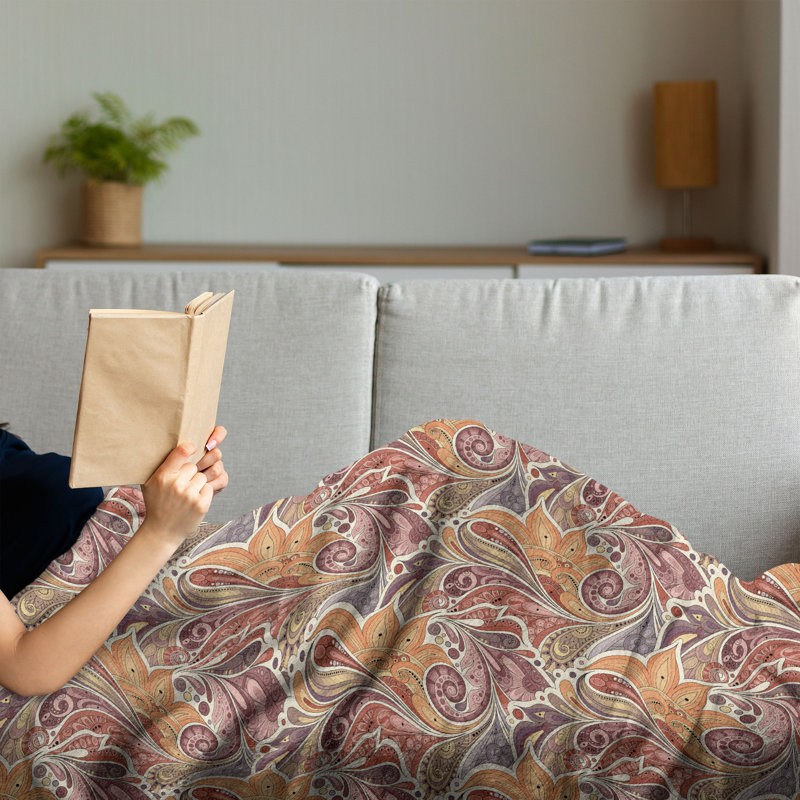 Hand Woven Throw Blanket, 60" x 80"