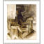 Le rameur par Pablo Picasso - Estampe numérique encadrée-1215170103