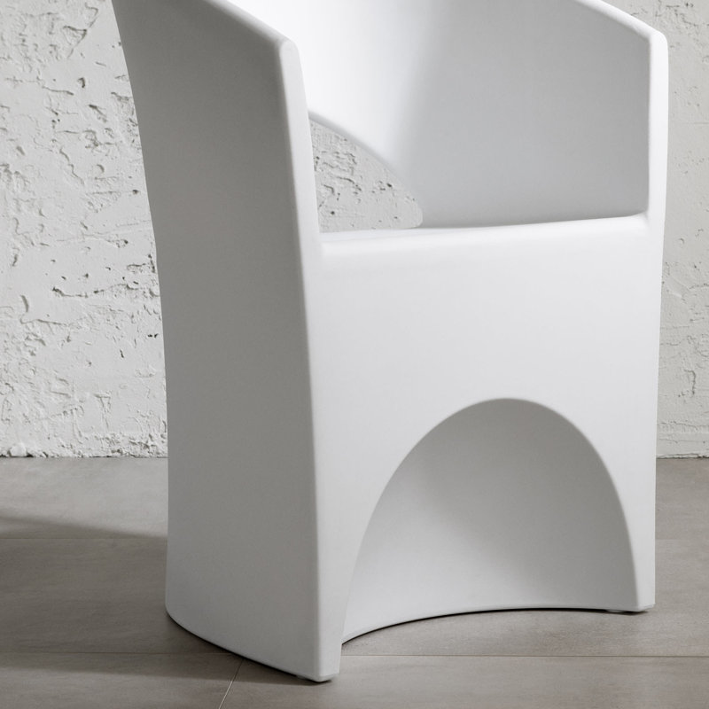 Chaise de patio Dalya, Blanc
