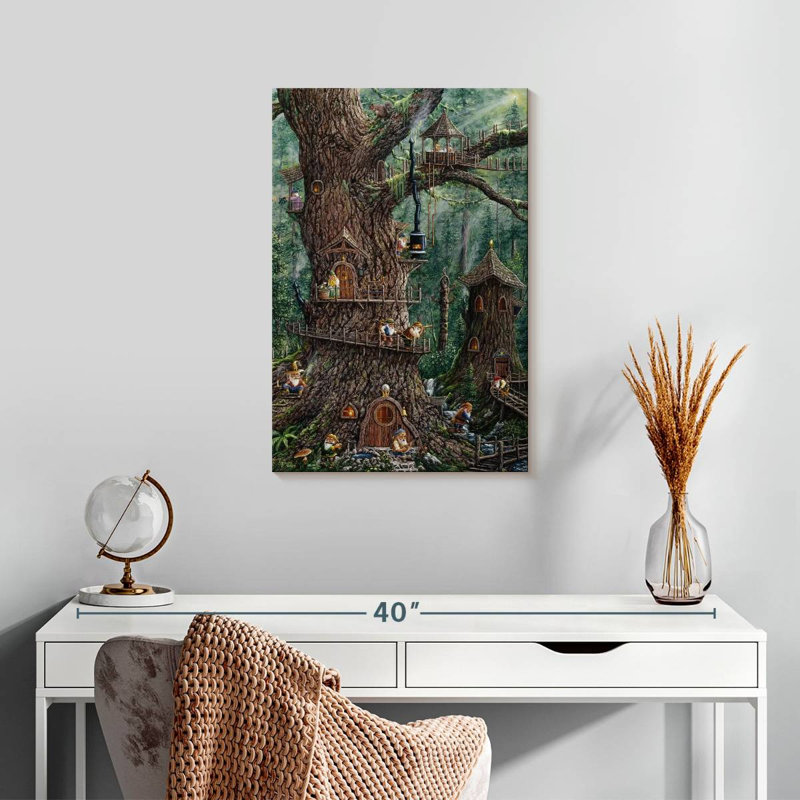 Kelan Gnomes Sweet Home, 24" H x 16" W