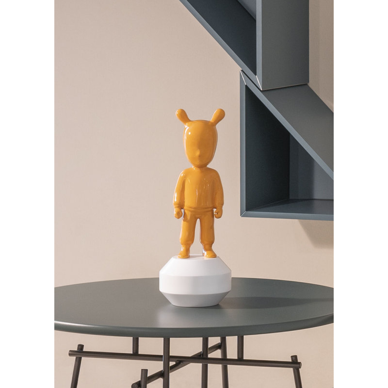 Figurine invités, Orange/Blanc