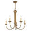 Lustre traditionnel / classique à 5 lumières de style bougie Gerrick