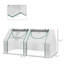 Serre portative 6 pi x 3 pi x 3 pi Outsunny-116836760