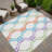 Machine Washable Indoor/Outdoor Chantille ACN2326 Mid-Century Modern Rug-1356595552