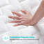 Matelas hybride en mousse viscoélastique rafraîchissante-100763356-124301886