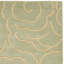 Tapis bleu clair touffeté à la main à motif floral McGreghor-23342954