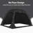 Bed Tent Canopy With Light Strip - Pop Up Privacy Sleeping Tent with 2 Doors, Light Reducing & Breathable Design, Portable Frame, Black-111787500