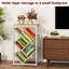 37.5cm W Metal Standard Bookcase-1349085044-1349085047