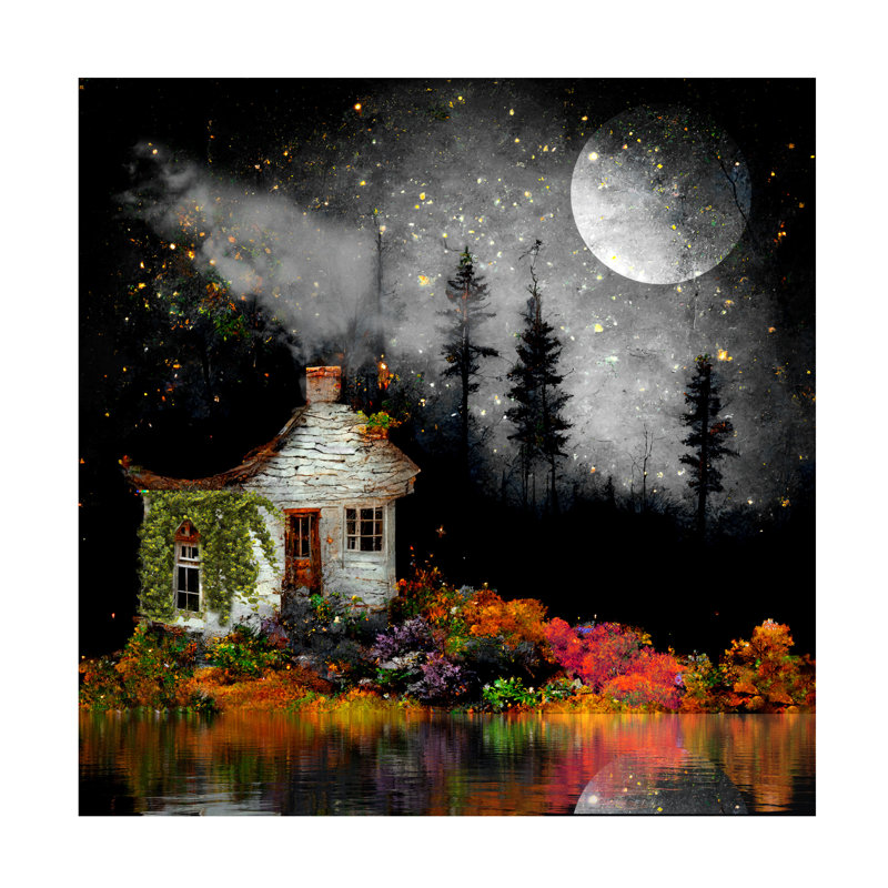 Art sur toile Sasha Fairy Forest II, H 24 po x l 24 po