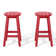 24" Round Counter Stool (Set Of 2)