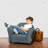 Keet Roundy Plush Chair Microsuede with Accent Pillow-70145912