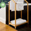 Wood 3 Towel Stand