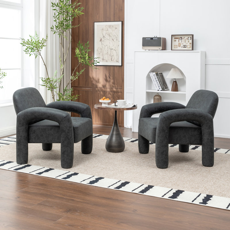 Fauteuil Iryanna, Noir