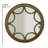 Ayse Solid Wood Round Mirror