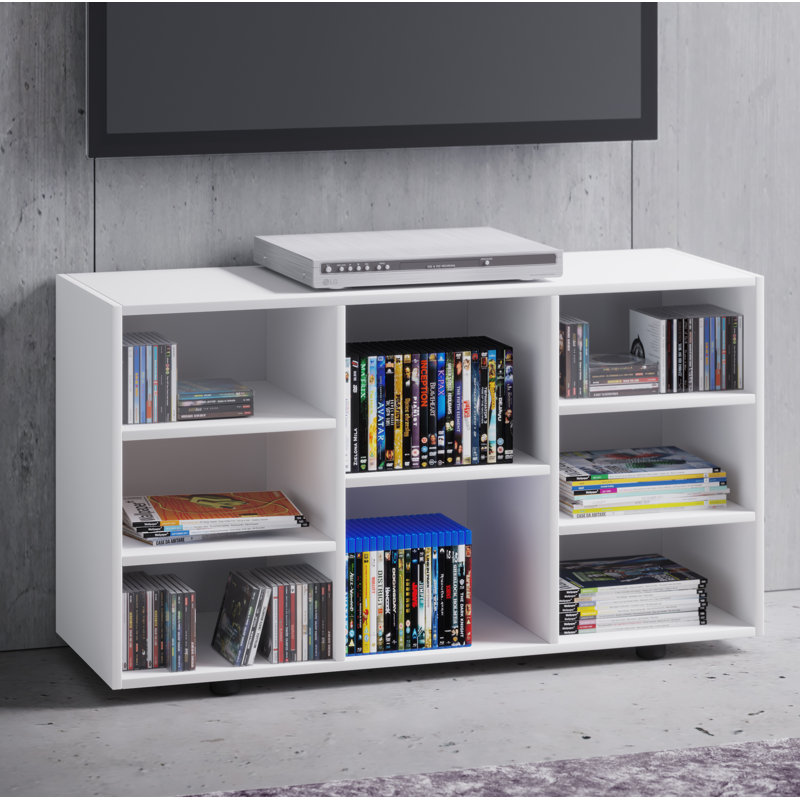 Sweeny Unfinished TV Stand, White