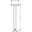 AXOR ShowerSolutions 12-Inch Extension Pipe for Ceiling Mount Shower Heads-1880117652