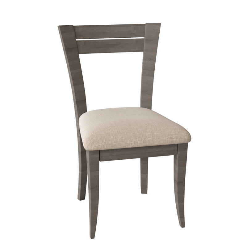 Claverley 19.5'' H Upholstered Side Chair, Rain, Shadow