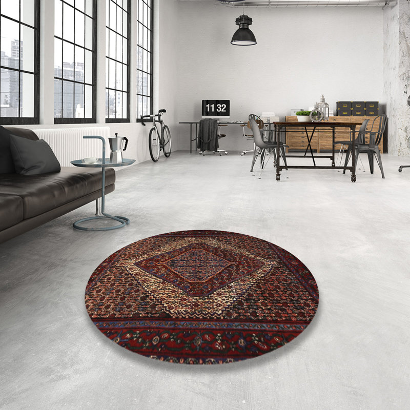 Oriental Indoor Rug, Round 6'