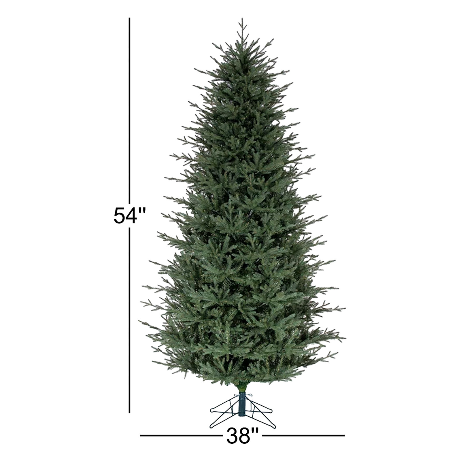 Slim Fir Christmas Tree, 4.5' H