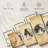 " Grunge Moon Phases Multi Piece Canvas Print " 5 - Pieces-93059538