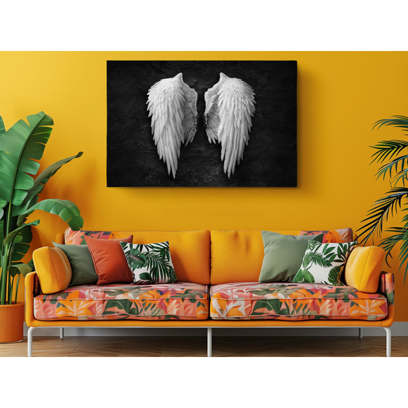 Impression sur toile Banksy Broken Angel Street, H 24 po x l 36 po