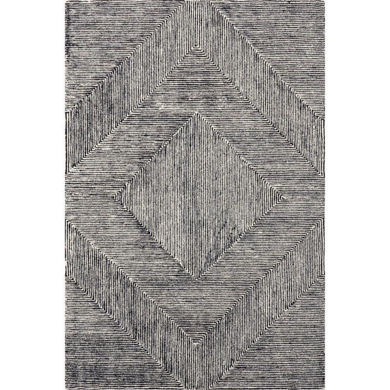 Tapis en laine Shylia, Rectangle de 5 pi x 8 pi