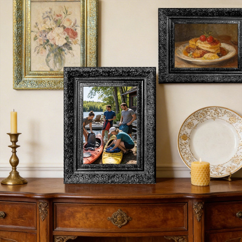 Sophisticated Picture Frame for Anniversary Gifts, Black, 3, 11" x 14"