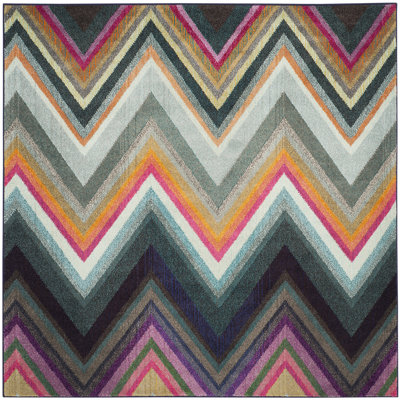 Aljoharah Performance Chevron Rug