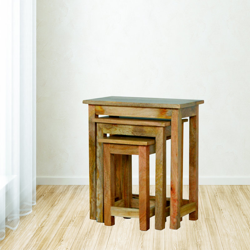 Counter Stool with Solid Wood Frame