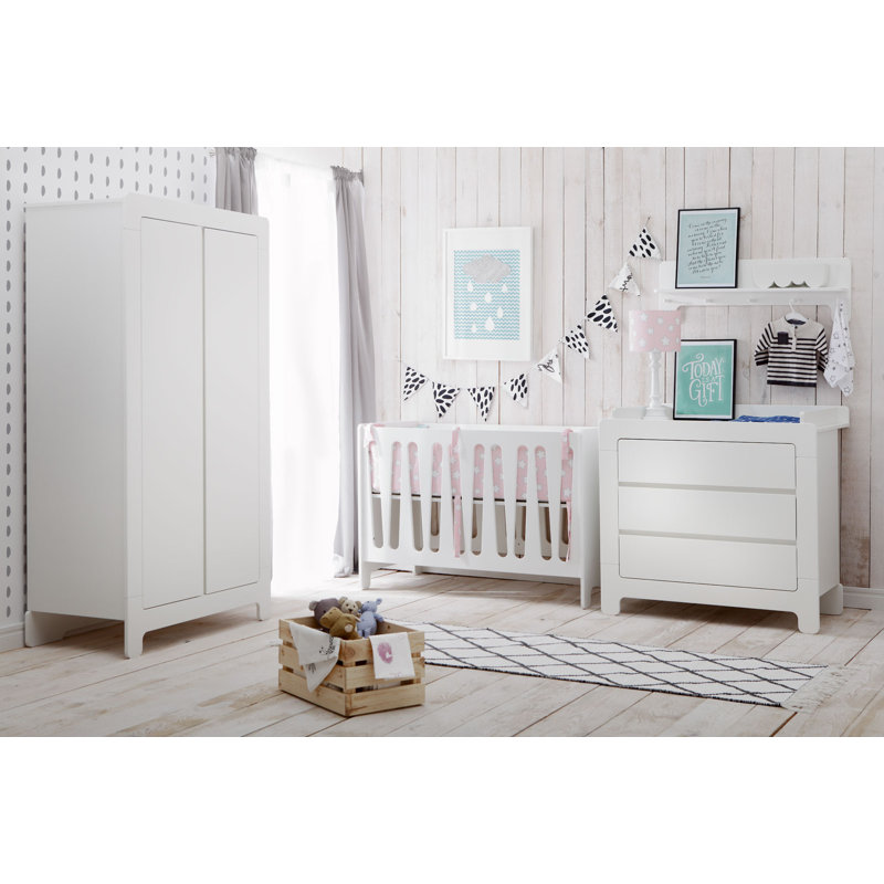 Gira 2 Door Manufactured Wood Wardrobe