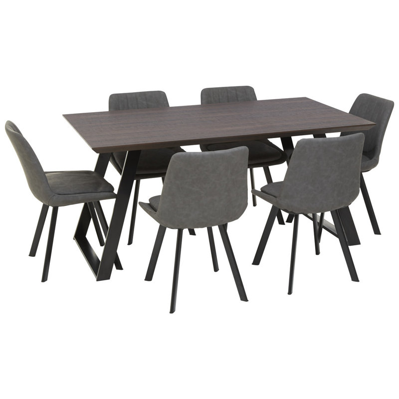 Nathalia 6 - Person Dining Set
