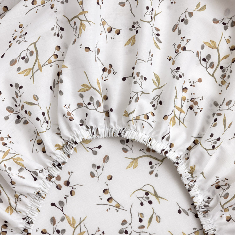 Fleurs Fitted Sheet, California King