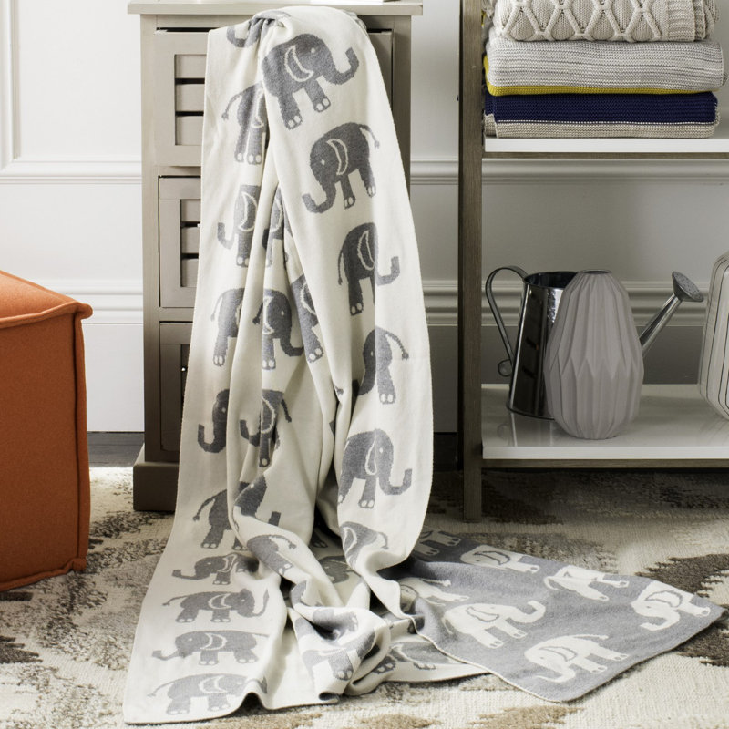 Knitted Throw Blanket