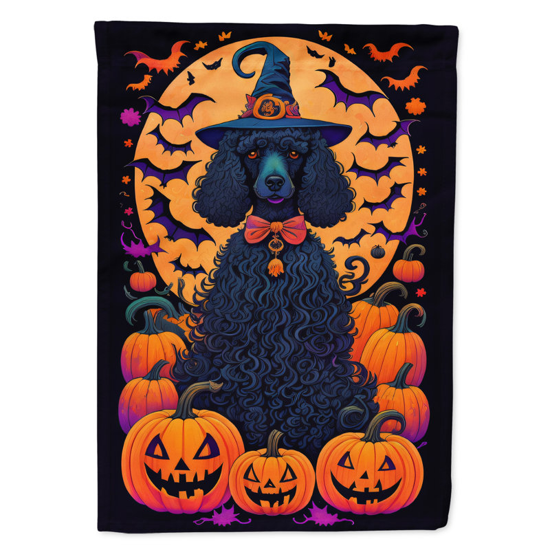 Jakameron Double Sided Polyester Halloween Garden Flag, 40" x 28"