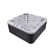 Bueno Spa Jersey 6 - Person 46 - Jet Acrylic Square Standard Hot Tub with Ozonator and Cover in White