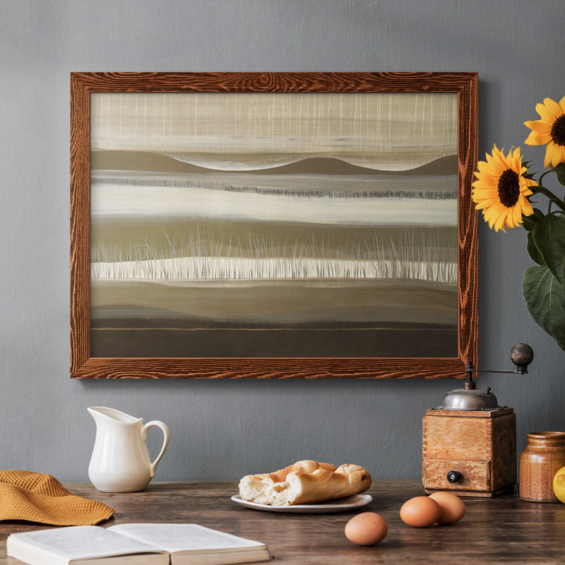Let in the Light - Toile tendue avec châssis rustique, Érable, H 14 po x l 20 po x P 1,5 po