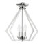 Lustre géométrique unique à 3 lumières Buckeys-22804342