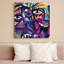 Art abstrait visages par l'artiste Sarah Wahl-395534019