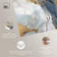 Art mural abstrait abstrait nautique sur toile par Art Remedy-105316831-105316844