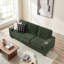 3 Seater Corduroy Sofa-113034372