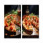 «Tomato Pizza and Beer Passion», ensemble de 2 reproductions d'art sur toile-168740797-168740792