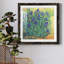 Iris en fleurs II - reproduction encadrée de qualité supérieure - prête à être accrochée-62722972-62722975