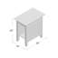 Table de bout Glenni