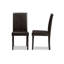 Chaise de salle à manger rembourrée Haag