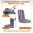 Outdoor/Indoor High Back Chair Cushion-125529604
