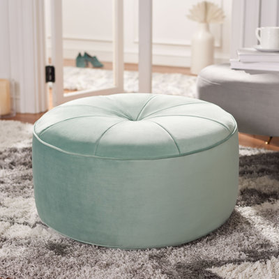 Velvet Pouf
