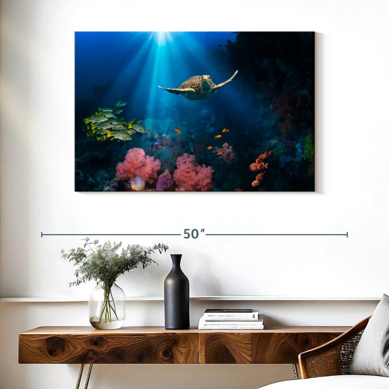 Brampt Ocean Underwater, 26" H x 39" W